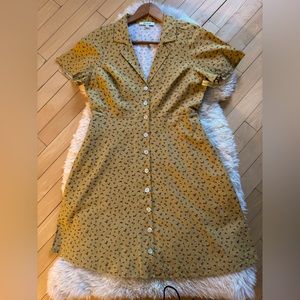 Madewell Kacie Mini Shirtdress in Bitsy Bouquet Size 2